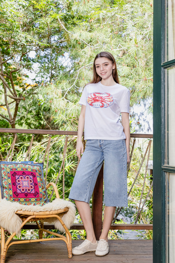 Red Crab Plate Tee
