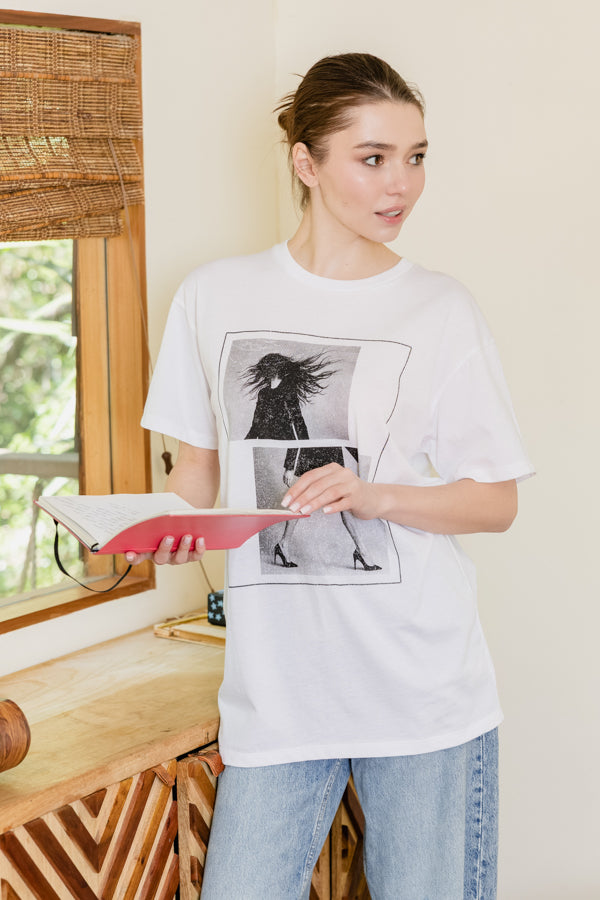 Windy Girl Graphic Tee